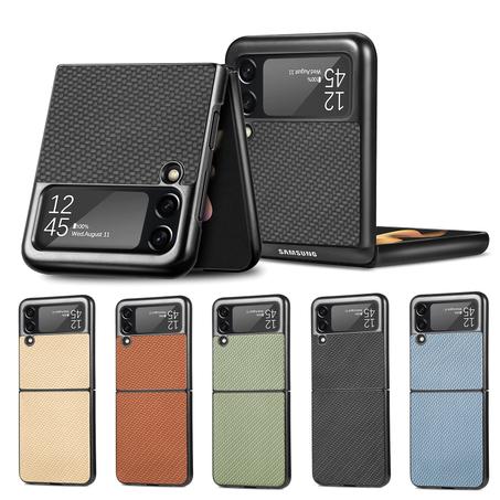 Étui en cuir pliable pour Samsung Galaxy Z FLIP3 housse de Protection confortable, Z Flip 3 5G