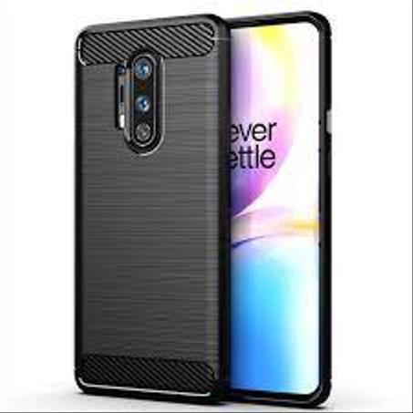 Coque TPU pour One Plus 8 / Noir top qualité