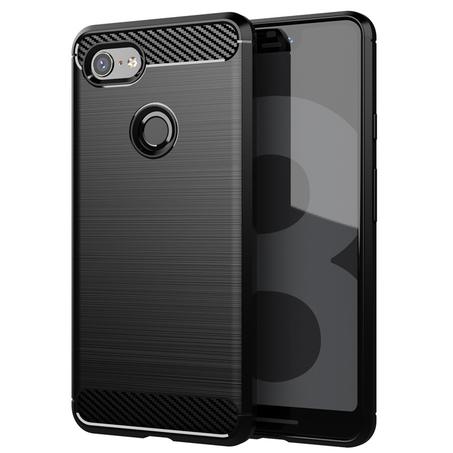 Coque en TPU Imak Anti-scratch avec Film de Protection Écran pour Google Pixel 3 couleur NOIR / Google Pixel3