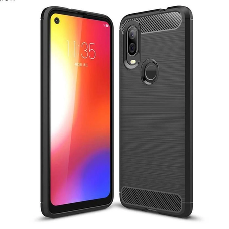 Coque pour Motorola Moto One VISION en TPU Noir / Case cover Mootrola One Vison