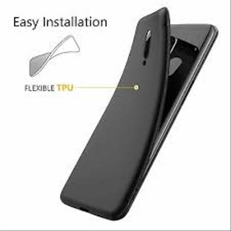 Coque en silicone pour One Plus 6T Noir