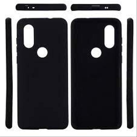 Pochette en silicone Noir pour Motorola P30 Play / Motorola One