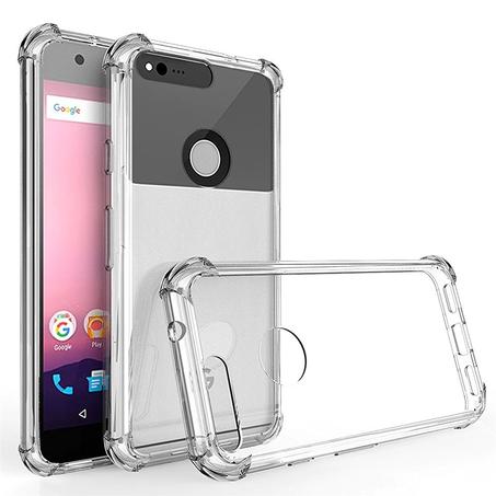 Coque en TPU Imak Anti-scratch avec Film de Protection Écran pour Google Pixel XL couluer transparente / Google PixelXL
