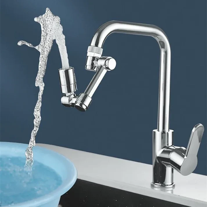Rotating Multifunctional Faucet