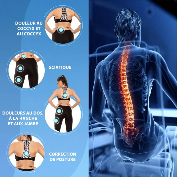 Comfortable Orthopedic Medical Seat Cushion for Car and Chair.