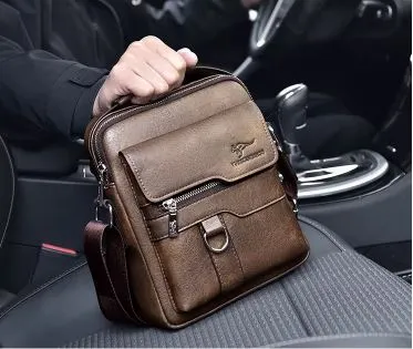 شنطة جلد رجالية أنيقة