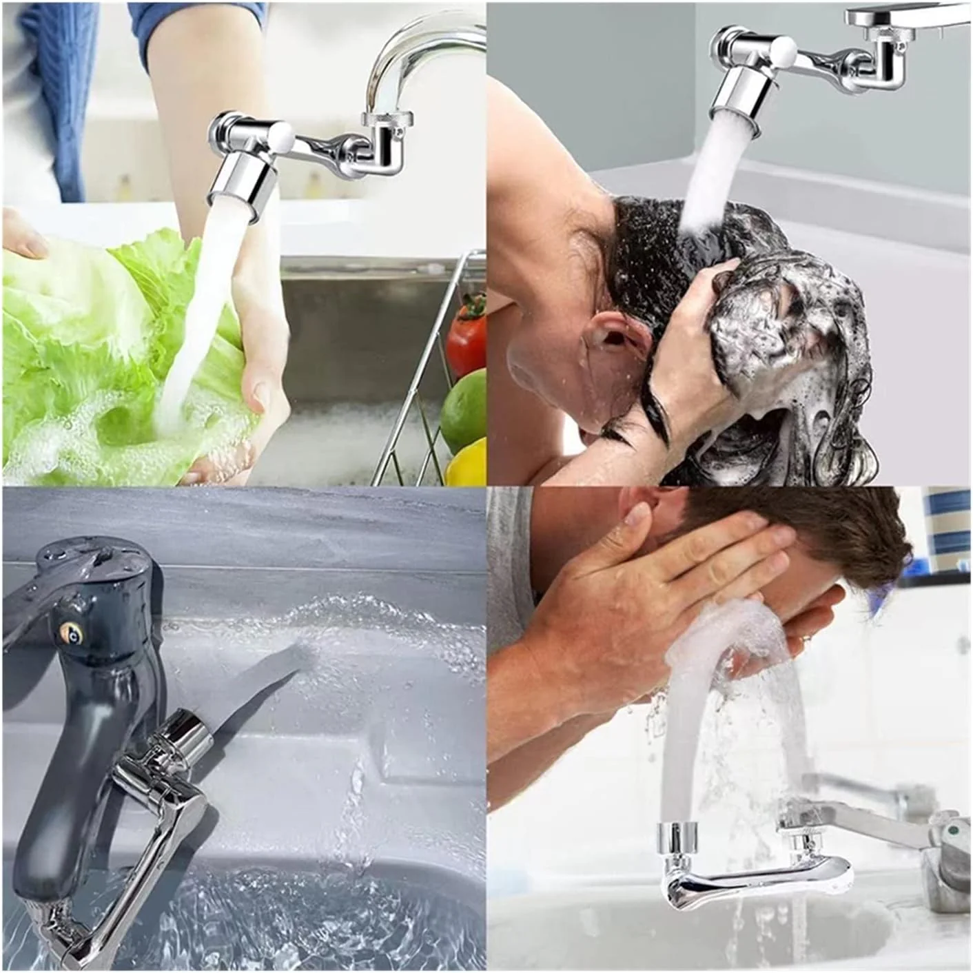 Rotating Multifunctional Faucet