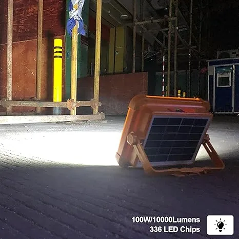 Solar LED Flood Light 100W