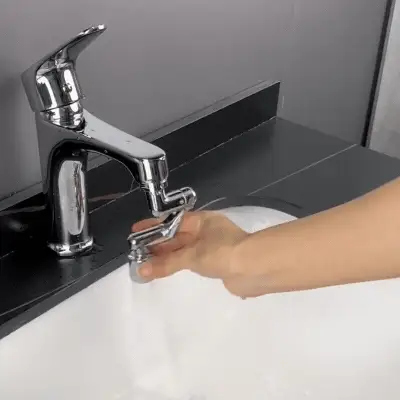 Rotating Multifunctional Faucet