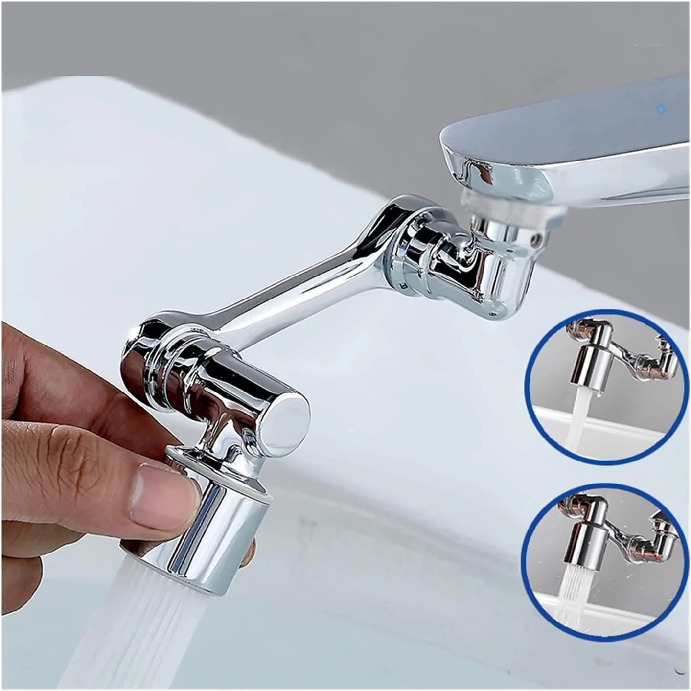 Rotating Multifunctional Faucet