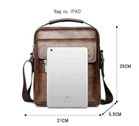 شنطة جلد رجالية أنيقة