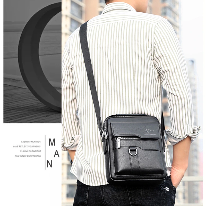 شنطة جلد رجالية أنيقة