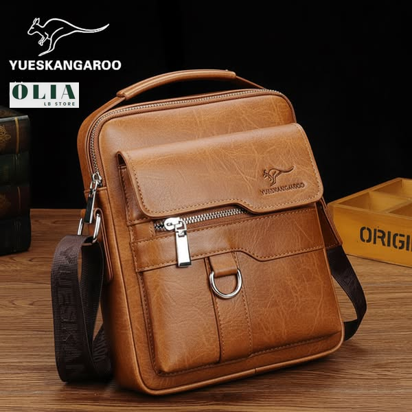 شنطة جلد رجالية أنيقة