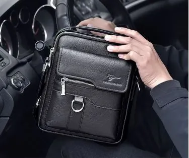 شنطة جلد رجالية أنيقة