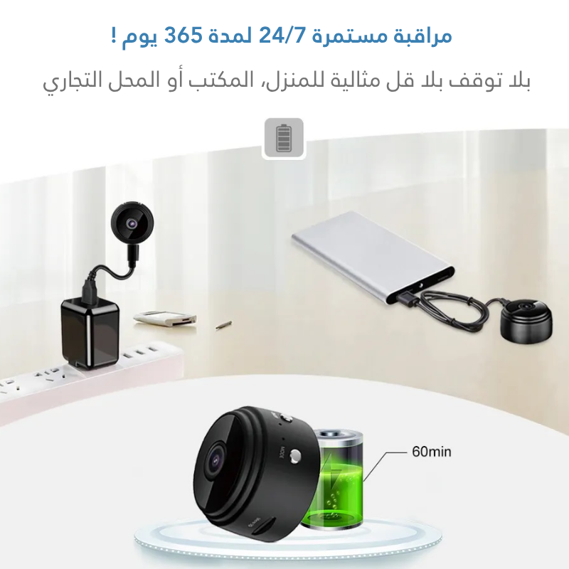 كاميرا المراقبة الخفية – صغيرة بالحجم، كبيرة بالمفعول!