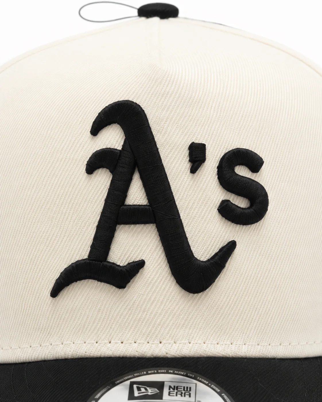 Casquette Oakland - Blanc & Noir