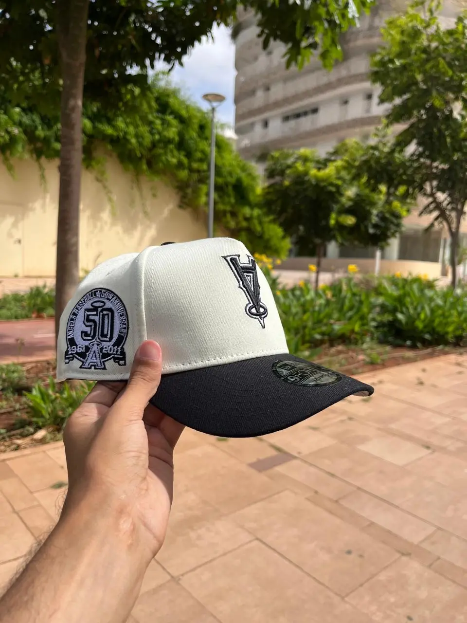 Casquette V Noir