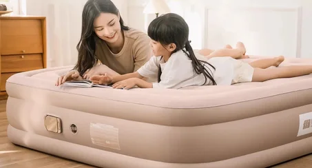 مرتبة هوائية فاخرة بمضخة مدمجة