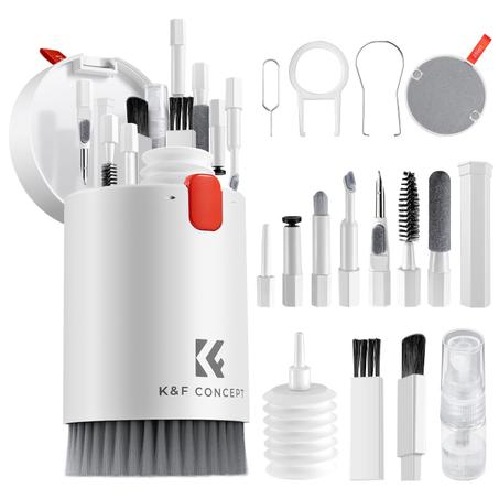20 in 1 Multifunctional Cleaning Kit for Keyboards, Screens, Earphones, and Electronic Devices