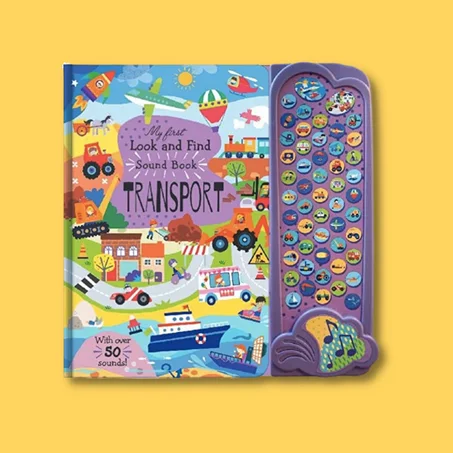 My First Look and Find Sound Book - Transport