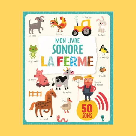 Mon livre sonore – la ferme