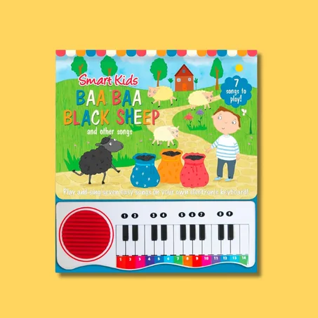 Livre piano en anglais - Piano Book - BAA BAA BLACK SHEEP