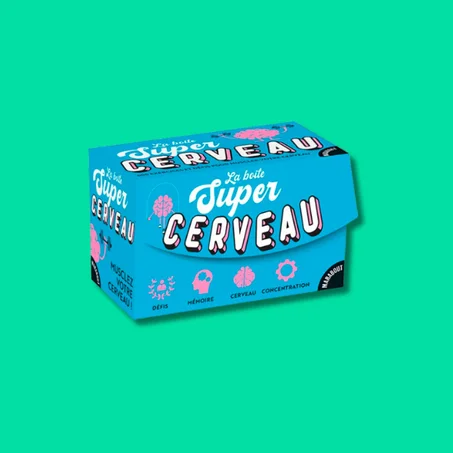 La boîte Super Cerveau - Jeux de mémoire, de concentration et défis