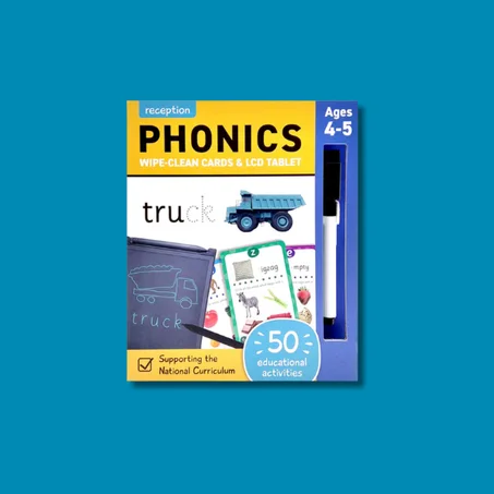 Phonics + Wipe Clean Cards