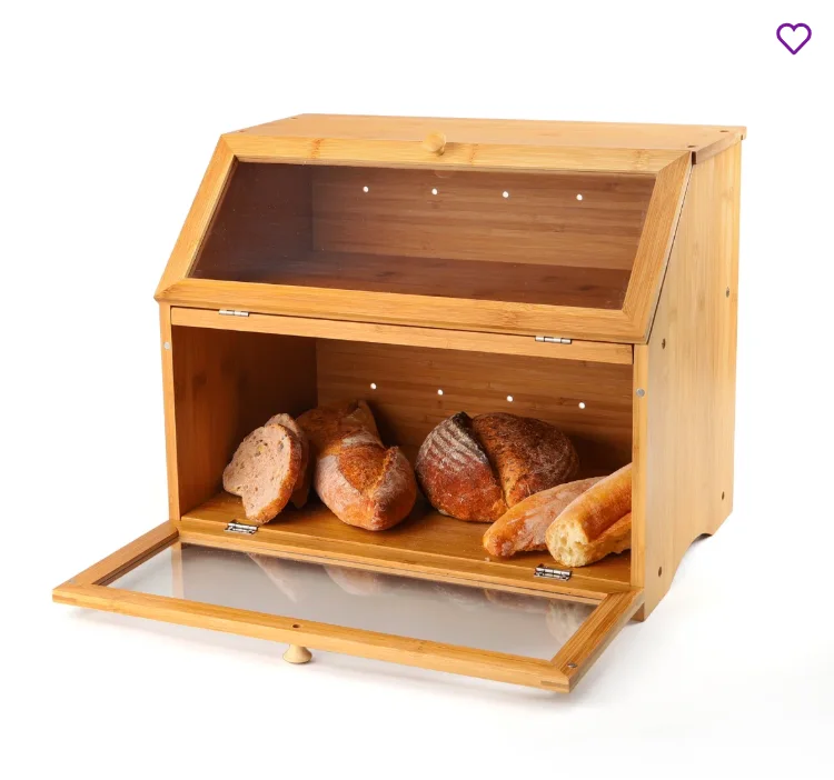 🍞 Boîte à pain en bambou Épure – L’indispensable de la maison marocaine