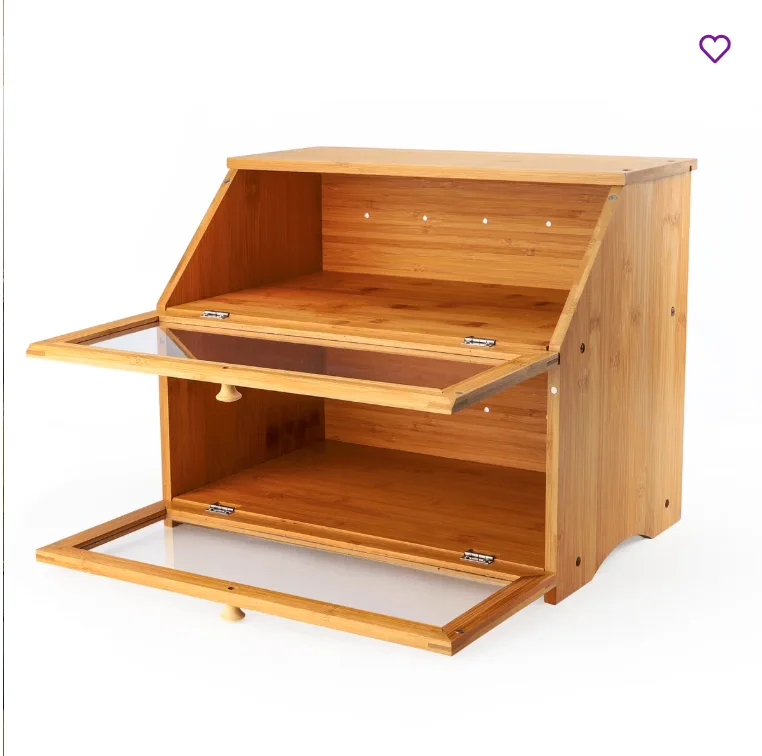 🍞 Boîte à pain en bambou Épure – L’indispensable de la maison marocaine