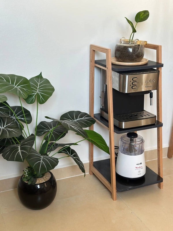 منظم أنيق من الخشب القوي، كيضوي أي ركن بلمسة عصرية وديكور راق!