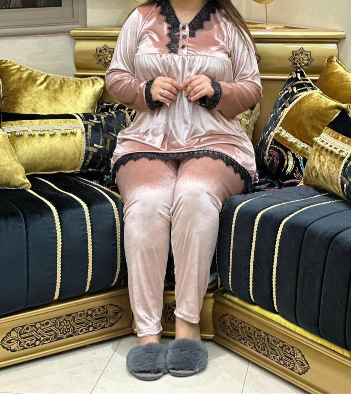 S . M. L. XL. XXL🎉بيجامات منزلية جودة عالية🎉متوفر فجميع الألوان و التوصيل حتال باب الداار🎉