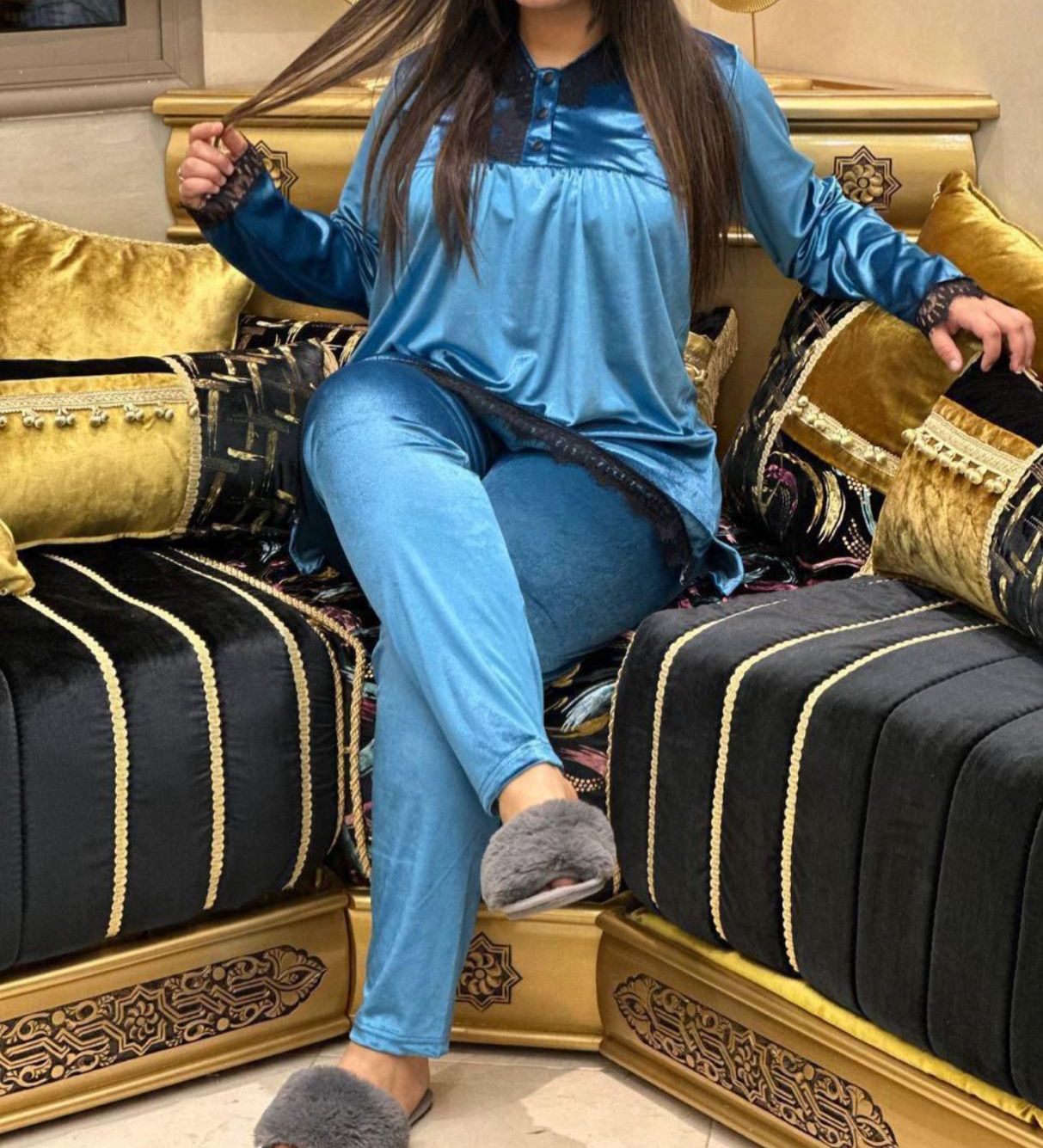 S . M. L. XL. XXL🎉بيجامات منزلية جودة عالية🎉متوفر فجميع الألوان و التوصيل حتال باب الداار🎉