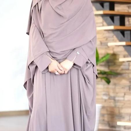 طقم حجاب كامل بألوان انثوية راقية