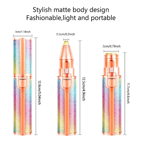 ماكينة إزالة شعر الوجه 2 في 1