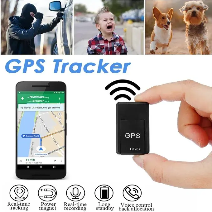 جهاز تتبع مزود بنظام تحديد المواقع والتنصت GPS