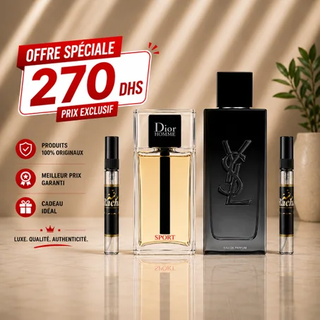 Pack Homme — Dior Homme Sport + Myslf