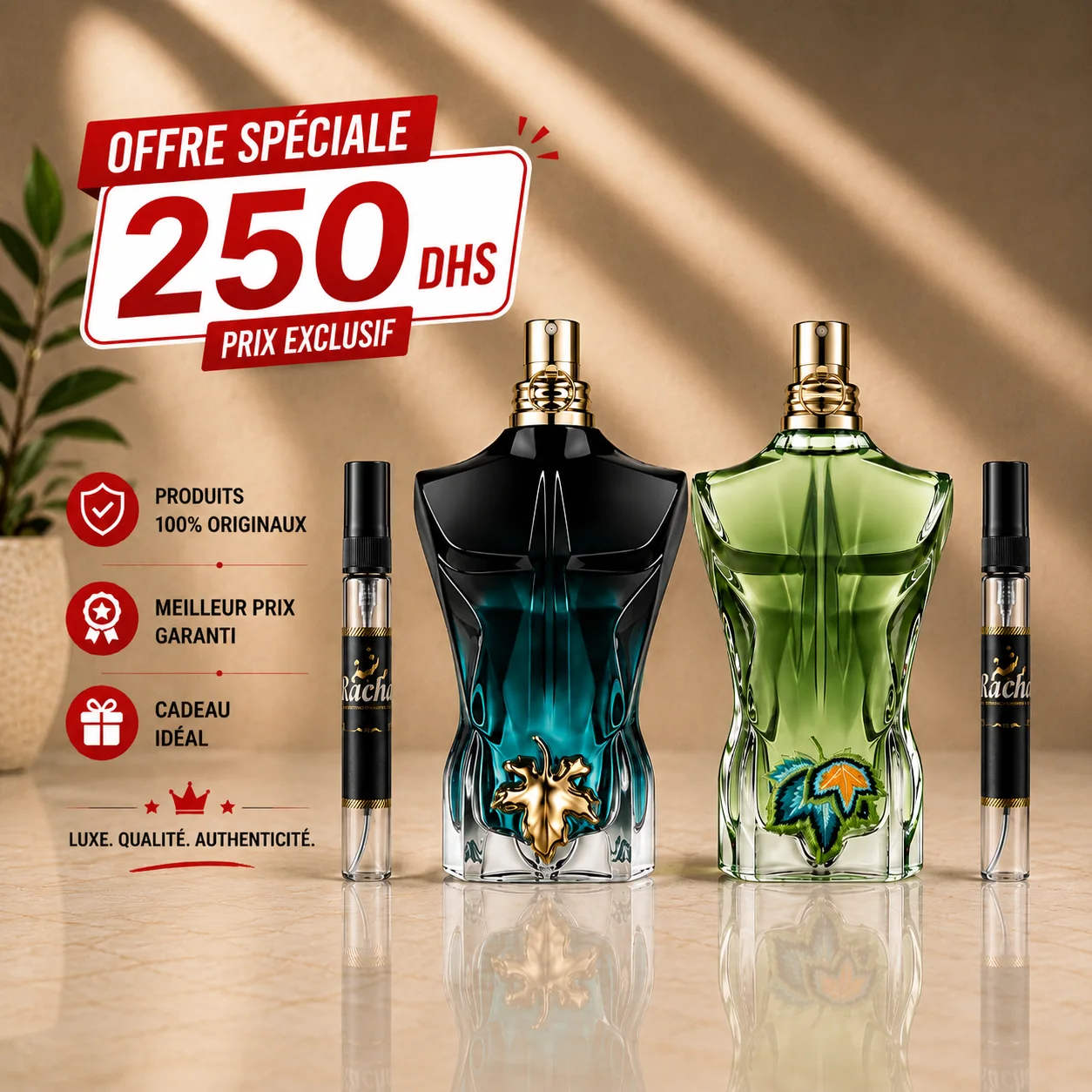 Pack Homme — Le Beau + Paradise Garden