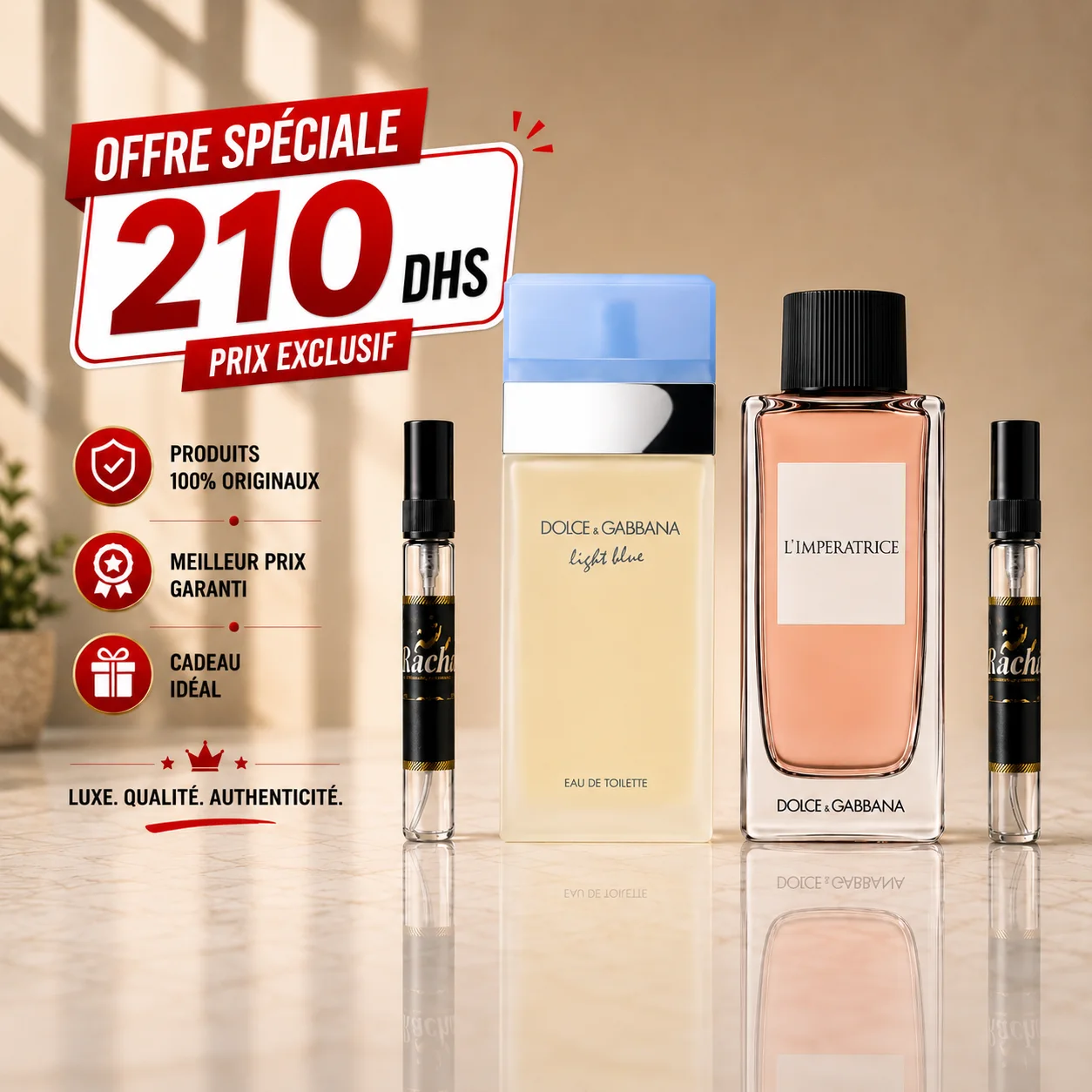 Pack Féminin — Light Blue + L’Impératrice