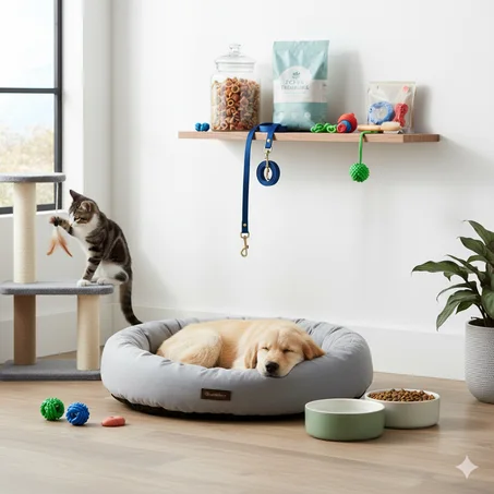 مستلزمات الحيوانات الأليفة