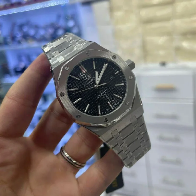 ROYAL OAK CHRONOGRAPHE-GRIS/NOIR