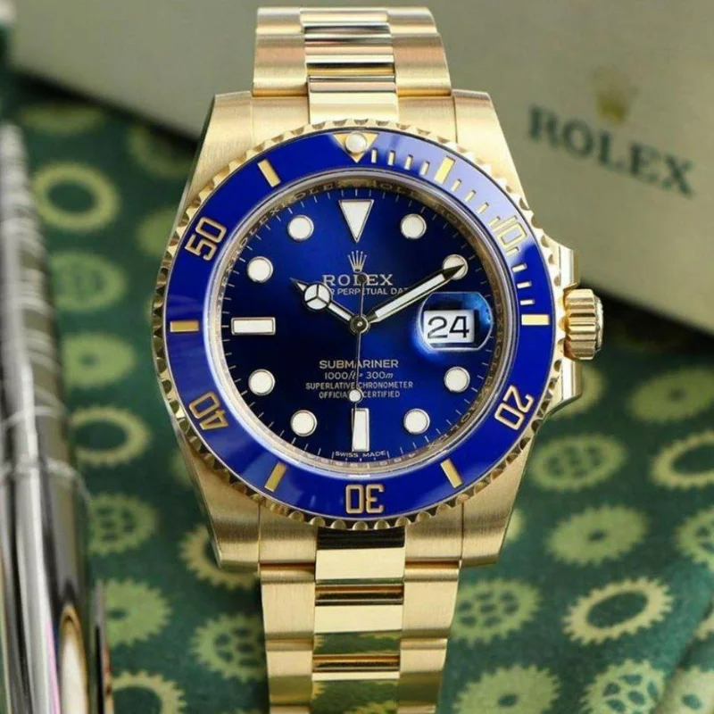SUBMARINER DATE BLEU/JAUNE