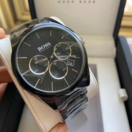 Montre Homme Onyx En Acier Noir