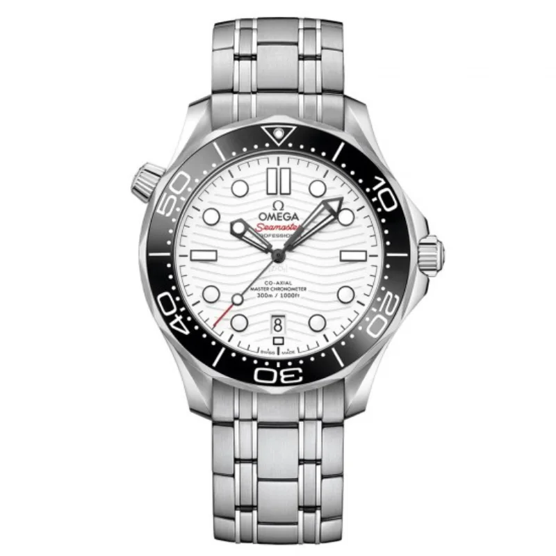 SEAMASTER CO-AXIAL-ARGENT/BLANC