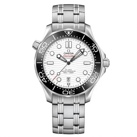SEAMASTER CO-AXIAL-ARGENT/BLANC