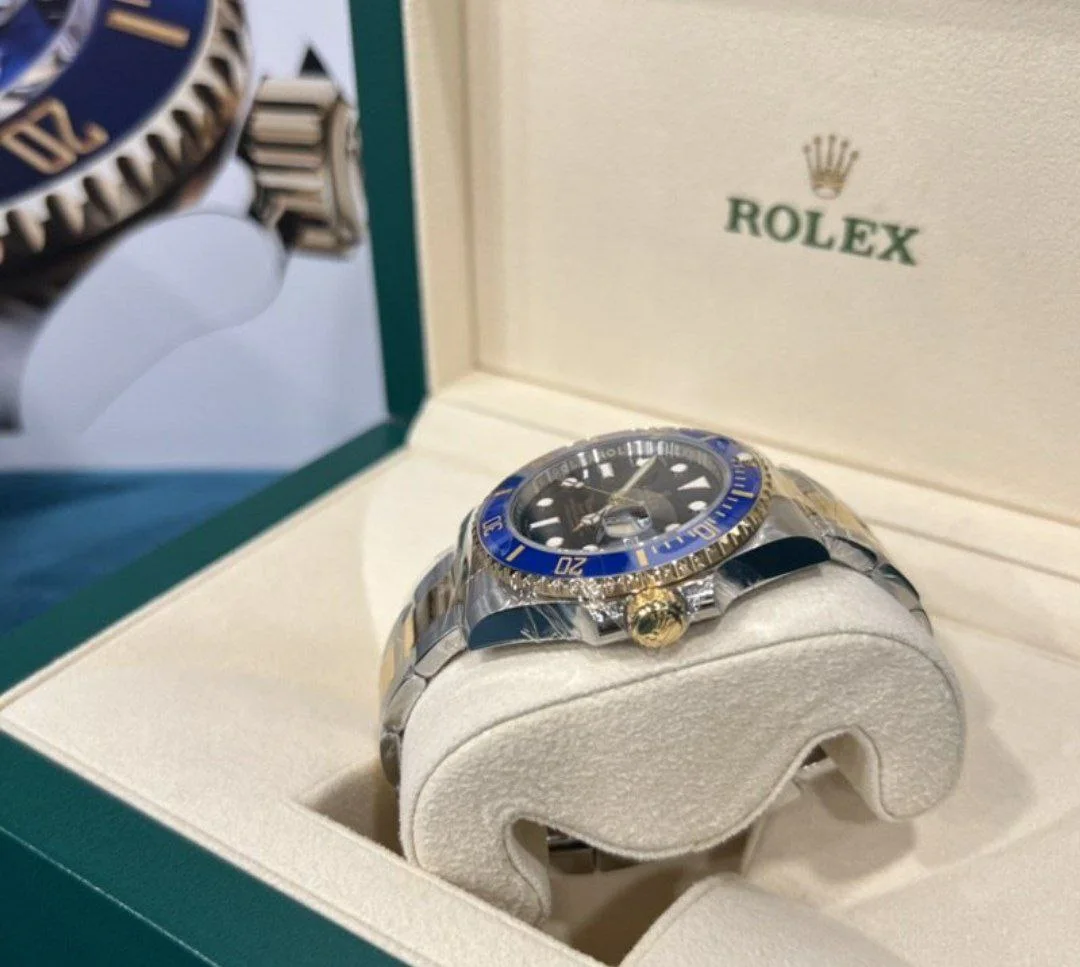 SUBMARINER DATE BLEU/JAUNE
