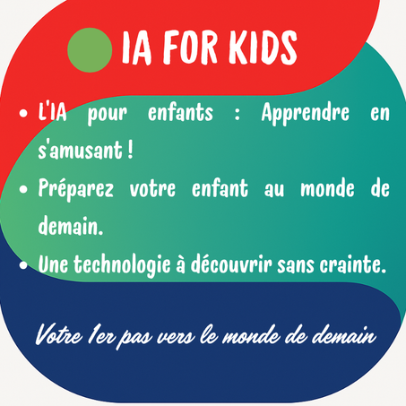 INTELLIGENCE ARTIFICIELLE POUR ENFANTS