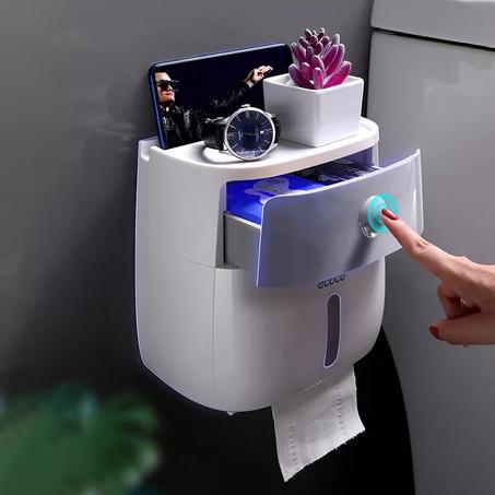 منظم ورق الحمام