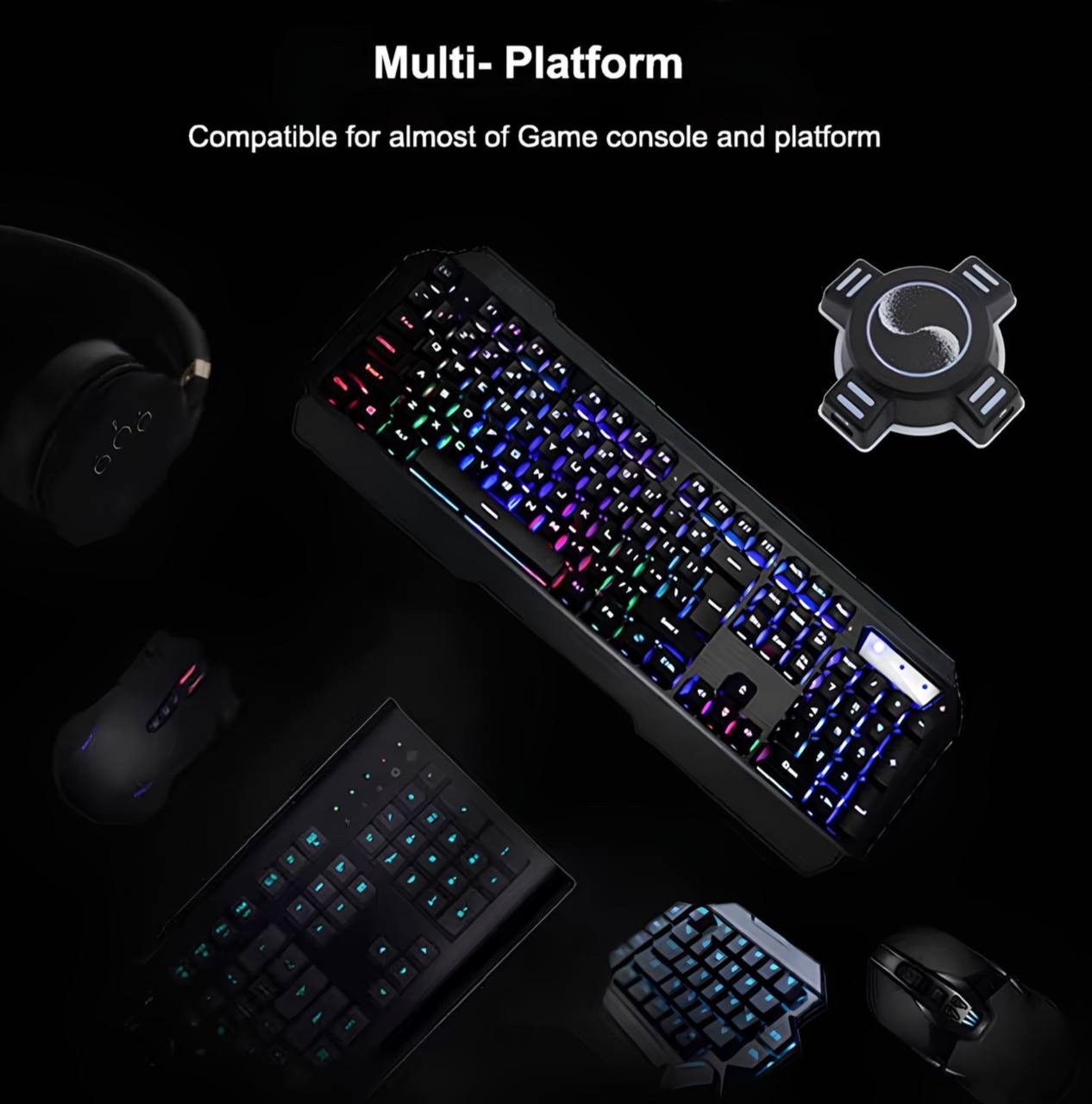Game Hub – أدابتور باش تلعب بالكيبورد والماوس على PS4