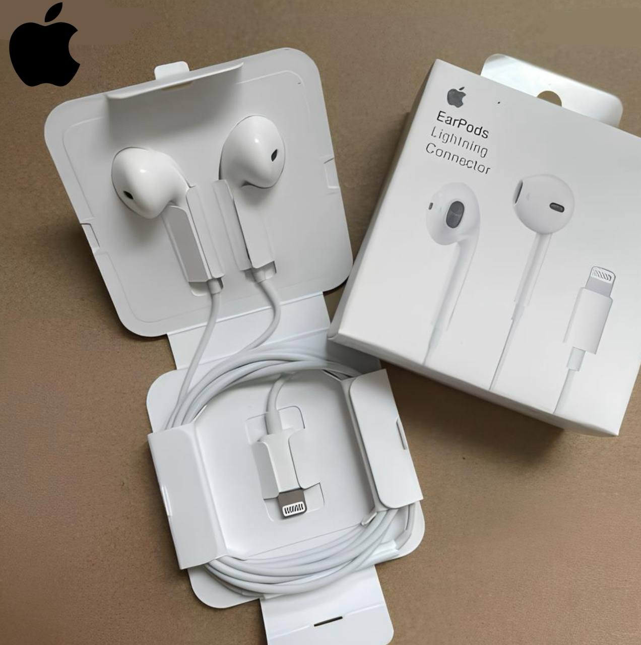 سماعات Apple الأصلية مع موصل Lightning – لأجهزة iPhone